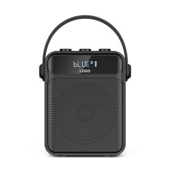 S95 25 Watts Small Size Rechargeable Speaker With Mic Portable Home Hi-Fi Bluetooth Speaker System for Karaoke Meeting